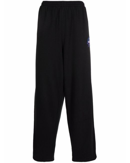 Pantalon de jogging Space en coton Balenciaga pour homme en coloris Black