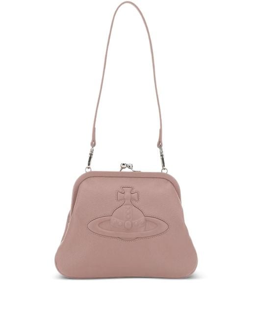 Vivienne Westwood Pink Vivienne Clutch Bag