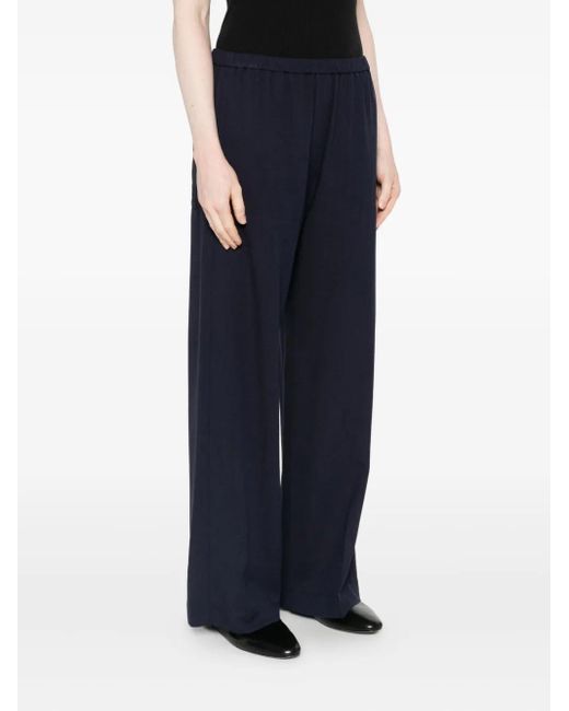 Totême  Blue Elasticated-Waist Trousers