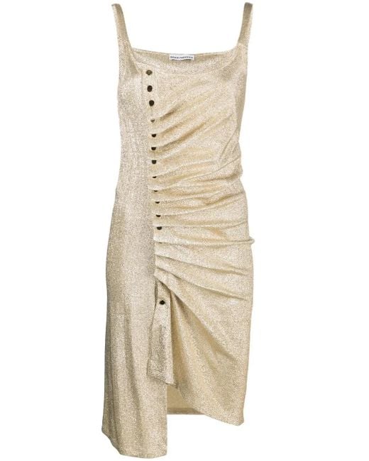 Rabanne Natural Metallic Dress