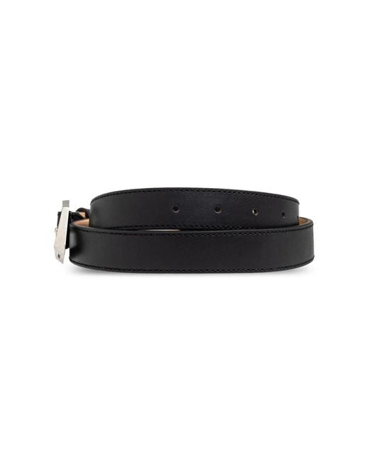 Adererror Black Leather Belt