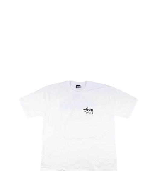Stussy White Seoul Chapter T-Shirt for men