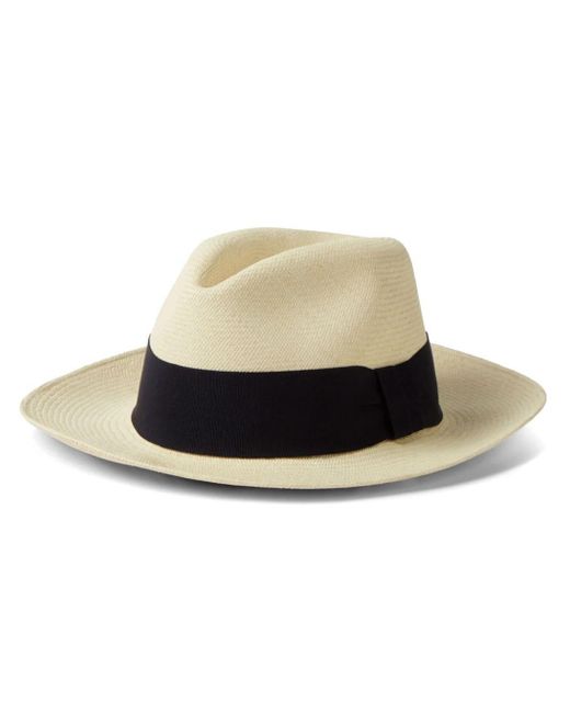 Frescobol Carioca Natural Rafael Straw Panama Hat for men