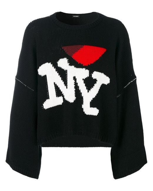 Raf Simons Black Ny Jumper for men