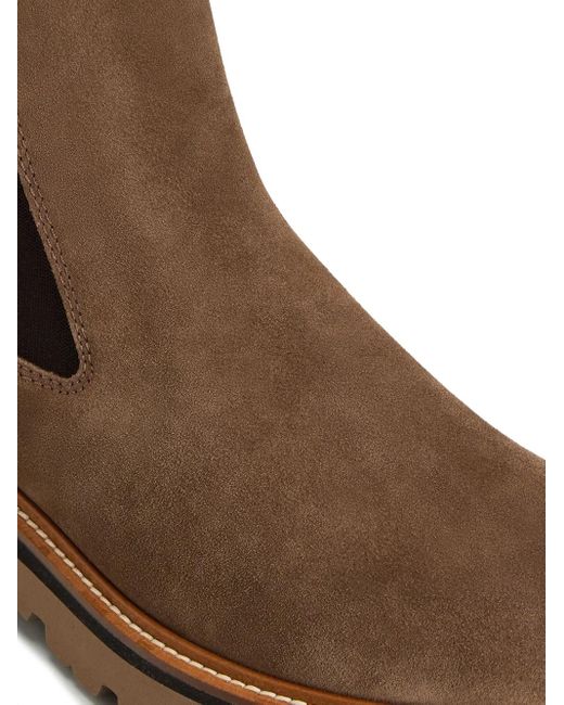 Woolrich Brown Suede Chelsea Ankle Boots for men