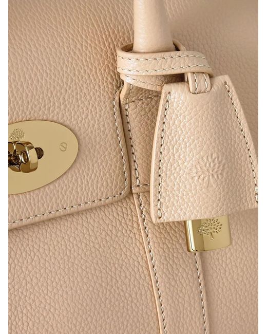 Mulberry Natural Small Bayswater Leather Tote Bag