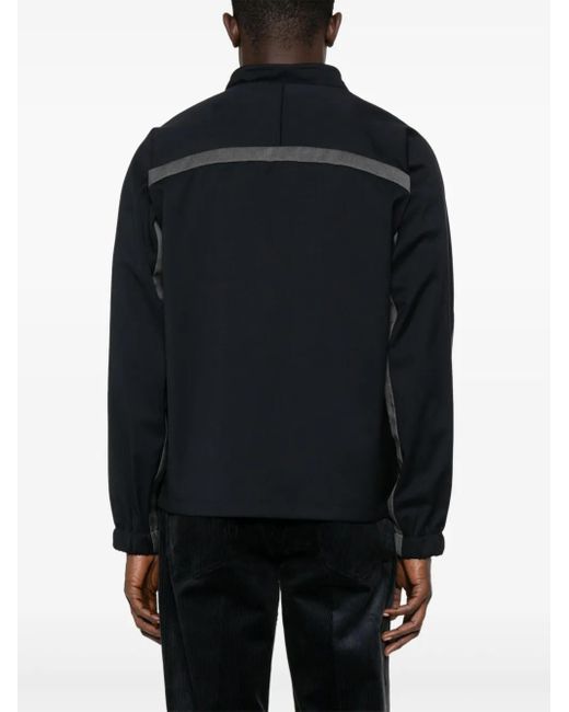 Emporio Armani Black Virgin-Wool Jacket for men