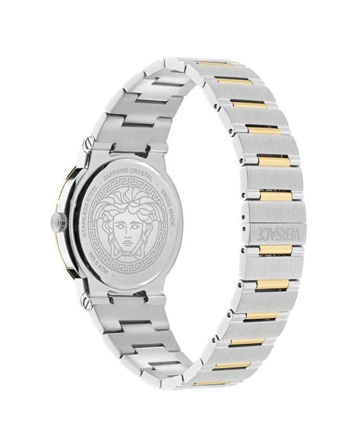 Versace White Greca 38Mm Watch for men