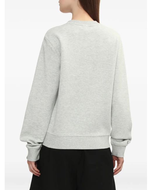 A Bathing Ape White Rabbit Appliqué Sweater