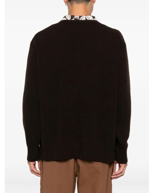 Pull À Logo Brodé Bode pour homme en coloris Black