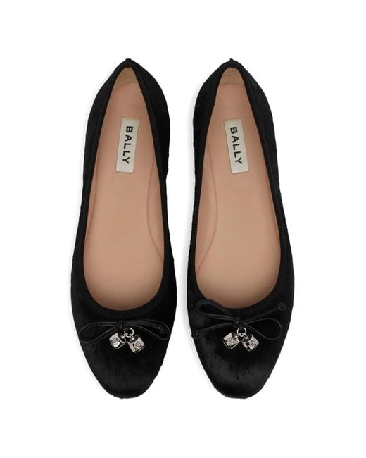Bally レディース ブラック フラットシューズの通販はau PAY
