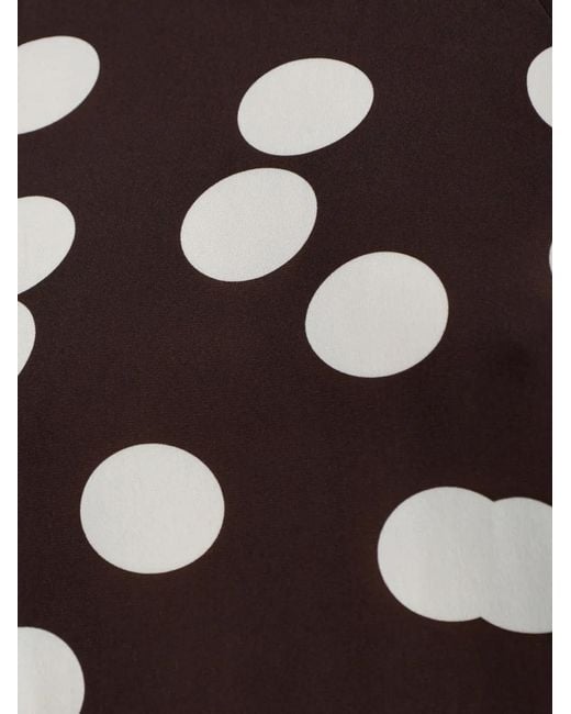 IRO White Dreah Polka-Dot Top