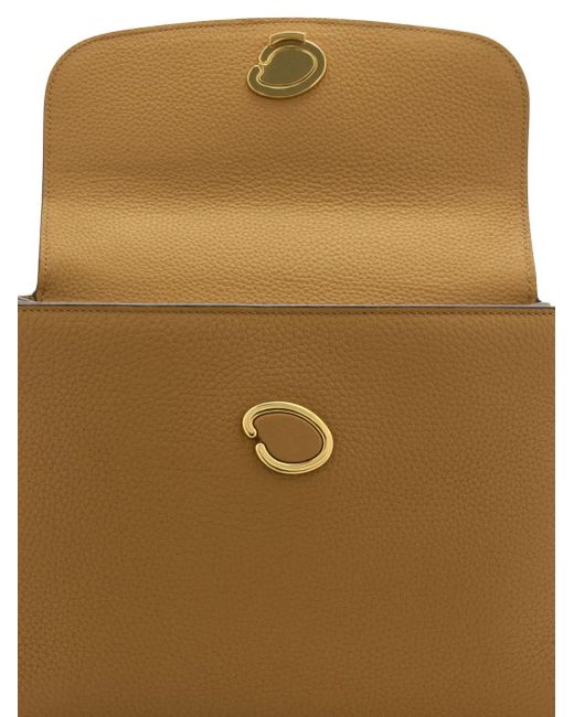 Oscar de la Renta Metallic Handtasche Mit Logo-Print