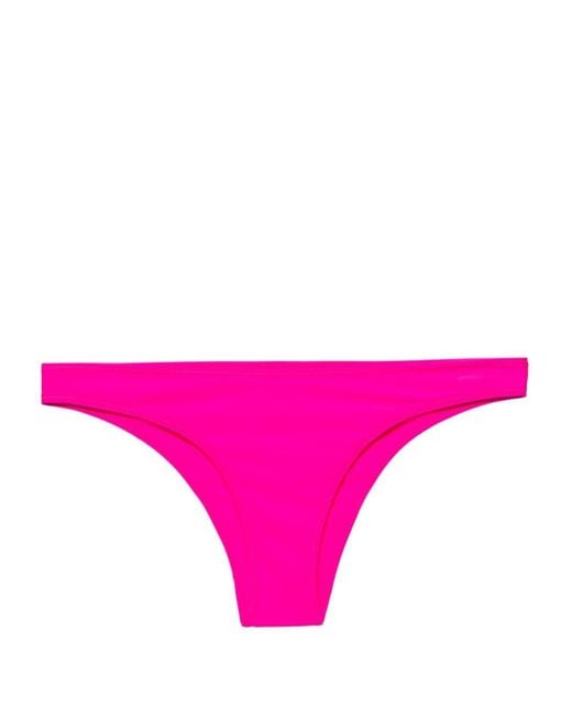 Mc2 Saint Barth Pink Lido Tanga Bikini Bottoms