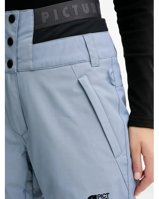 Picture Blue Button Ski Pants