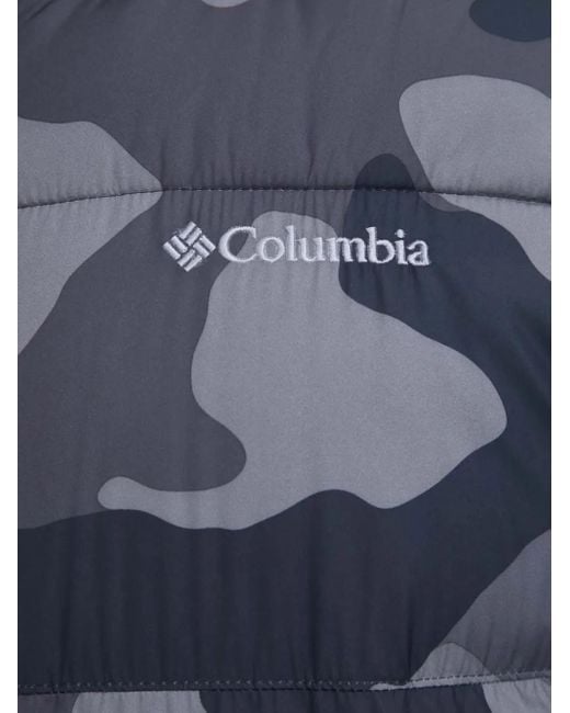 メンズ Columbia カモフラージュ パデッドジャケット Blue