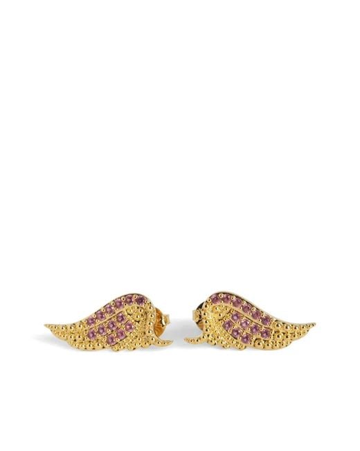 Zadig & Voltaire Metallic Rock Earrings