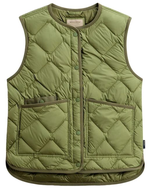 Woolrich Green Heritage Vest