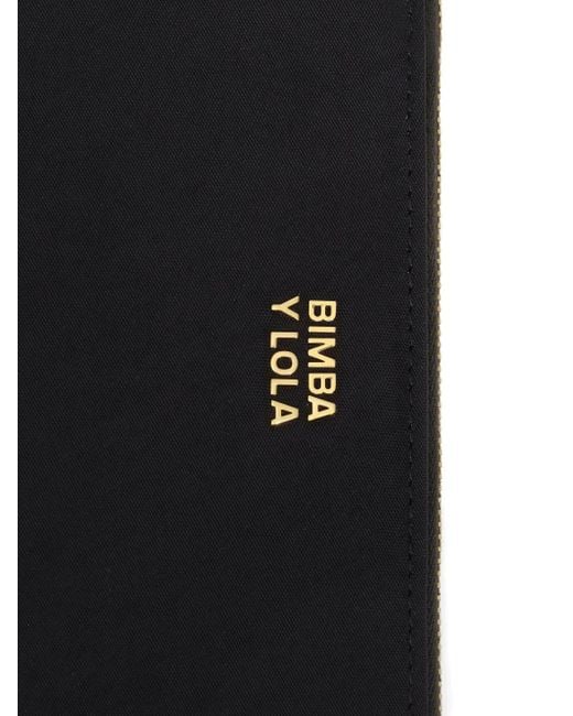 Bimba Y Lola Black Portemonnaie Mit Rundumreißverschluss
