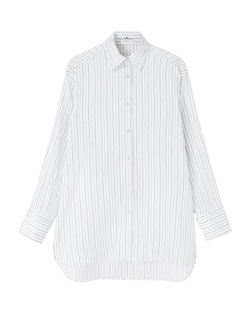 Camicia A Righe di Ermanno Scervino in White