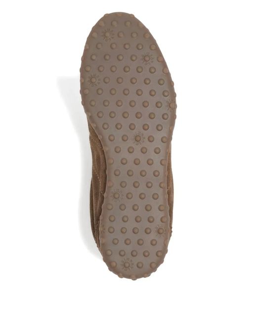 Bimba Y Lola Brown Lace-Up Panelled Sneakers