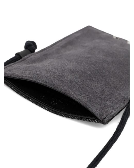 IRO Black Drawstring Phone Bag