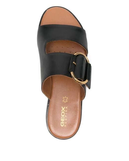 Geox Black Naileen Sandals