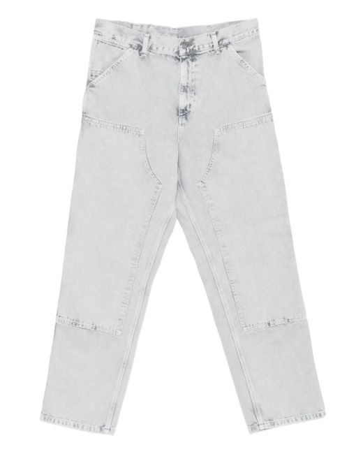 Carhartt Cargo Jeans Met Dubbele Knie in het White voor heren