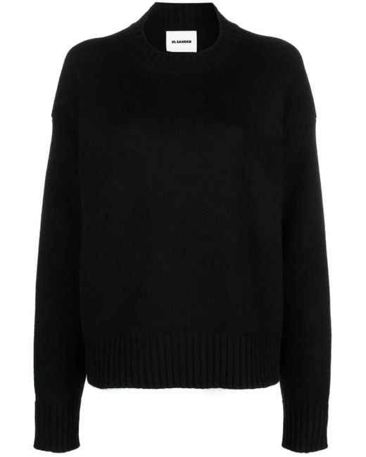 Jil Sander ロングスリーブ セーター Black
