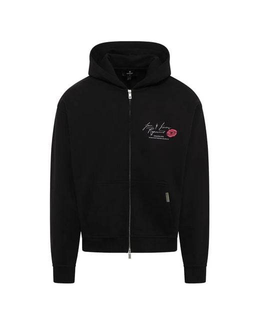 Sudadera Con Capucha Y Logo Represent de hombre de color Black