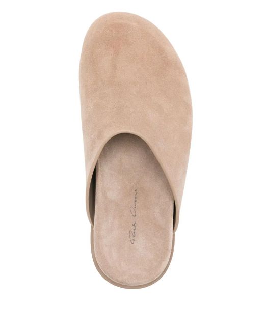 Rick Owens ラウンドトゥ ミュール Pink