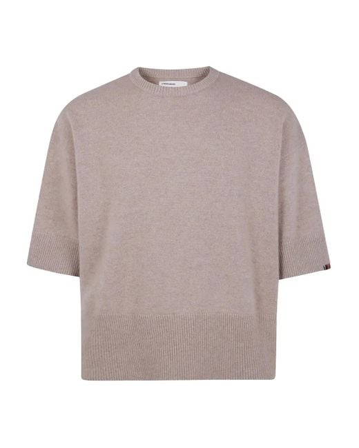 Extreme Cashmere Gray Sassie Short-Sleeve T-Shirt