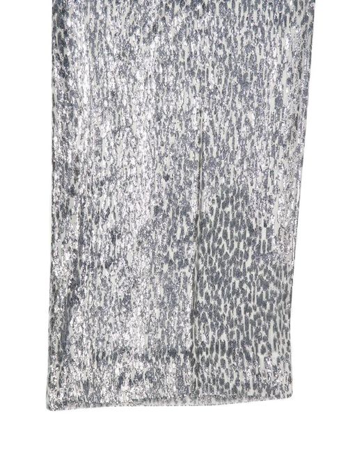 Stella McCartney Gray Fil-Coupé Trousers