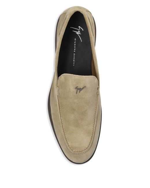 Giuseppe Zanotti Natural Suede Loafers for men