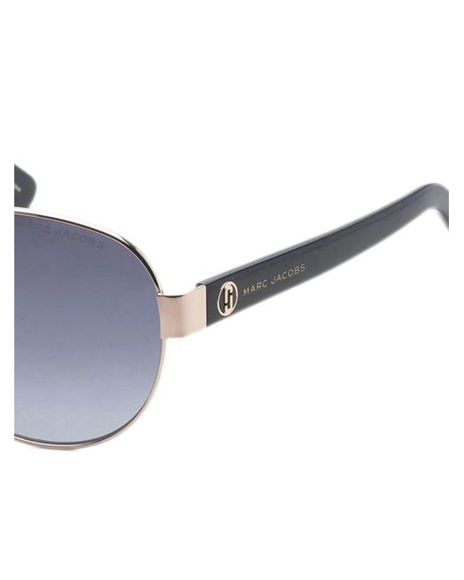 Marc Jacobs Blue Gradient Pilot-Frame Sunglasses