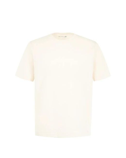 Merz B. Schwanen White Crew-Neck T-Shirt for men