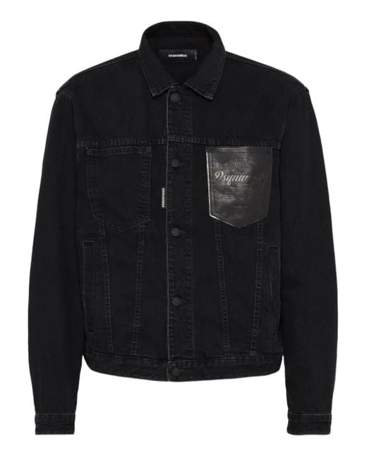 DSquared² Black Sportsjacket for men