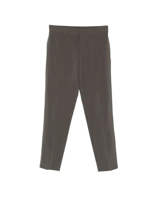 Emporio Armani Gray Pantalon À Pinces for men