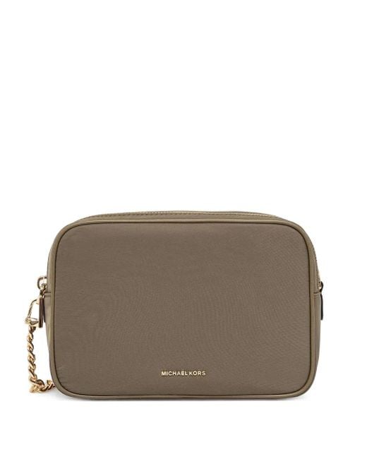 MICHAEL Michael Kors Brown Bryant Canvas Crossbody Bag