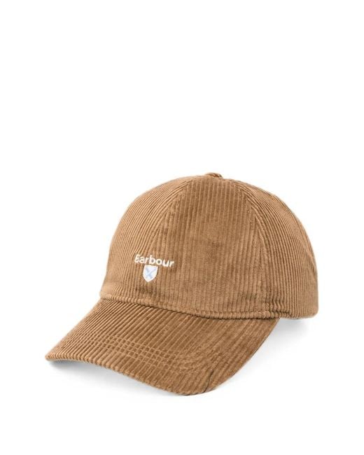 Barbour Natural Preston Corduroy Cap