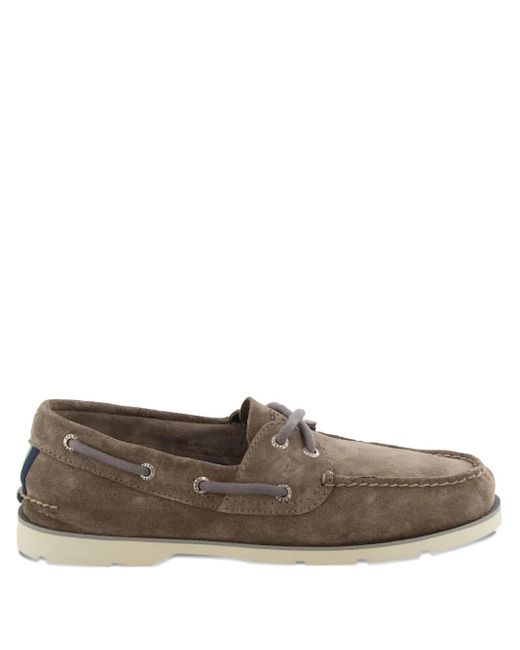Sperry Top-Sider Brown Sperry Leeward 2-Eye Boat Shoes