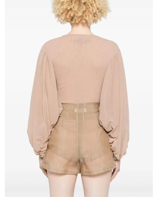 Philosophy Di Lorenzo Serafini プリーツ ボディスーツ Natural