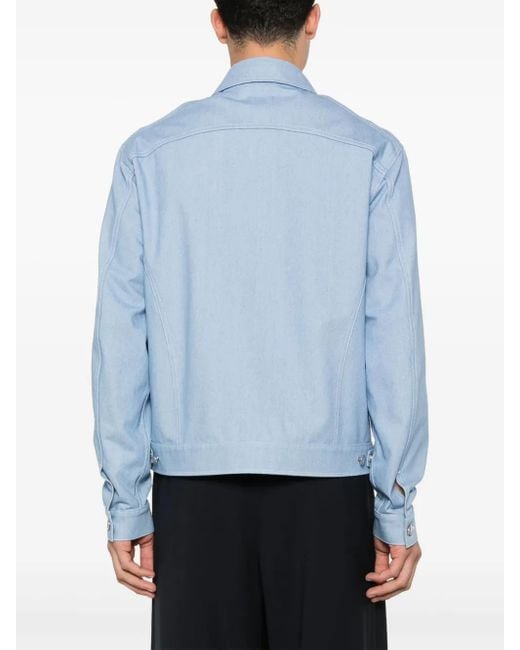 Fursac Blue Denim Jacket for men