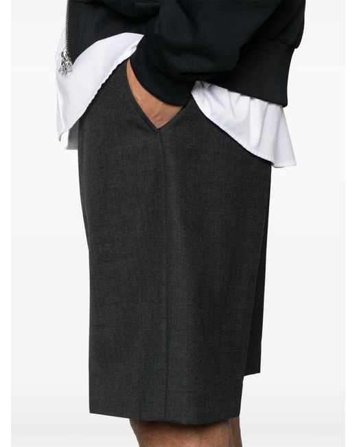 Our Legacy Black Borrowed Shorts for men