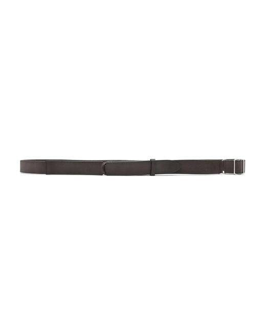 Orciani White Leather Belt