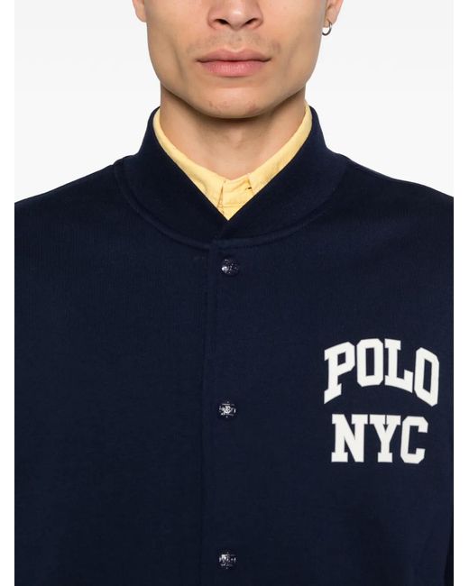 Polo Ralph Lauren Blue Veste À Poches Multiples for men