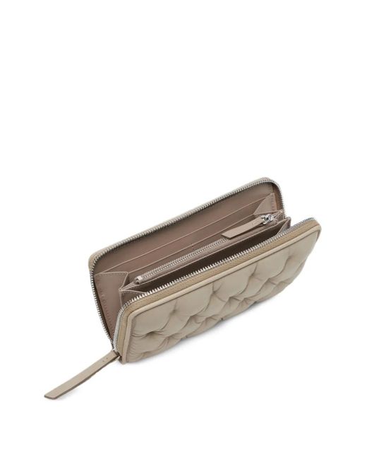Portefeuille Continental Glam Slam Maison Margiela en coloris Gray