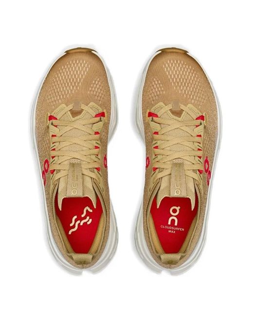On Shoes White Cloudsurfer Max Sneakers