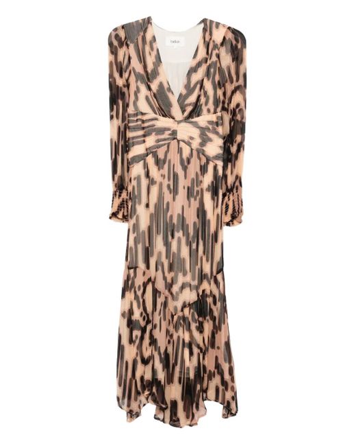 Ba&sh Natural Amor Midi Dress