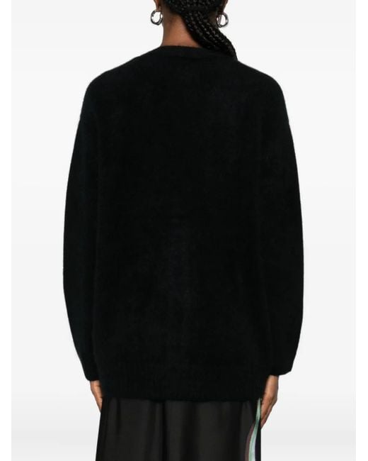 Dorothee Schumacher Black Cardigan Mit V-Ausschnitt